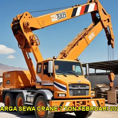harga sewa crane 7 ton februari 2025